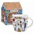 Cana in cutie cadou, Head Chef, Churchill, portelan Fine China, 400 ml