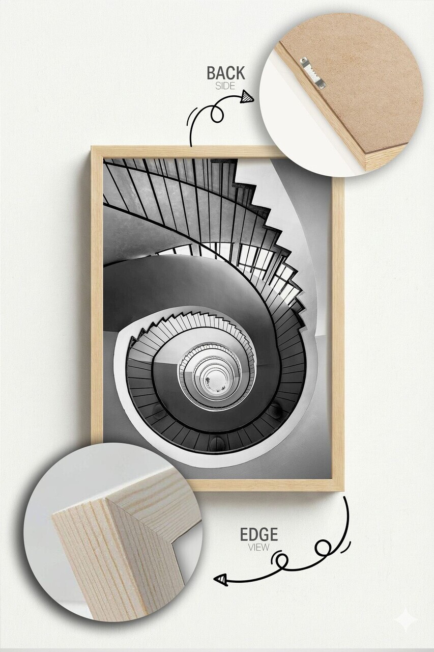 Tablou decorativ, Artnewclahsp51-3348, Lemn masiv, MDF, Multicolor - view 4