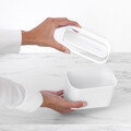 Cutie deseuri cosmetice, Brabantia, Waste Caddy, 15x8.5x9.8 cm, polipropilena, alb