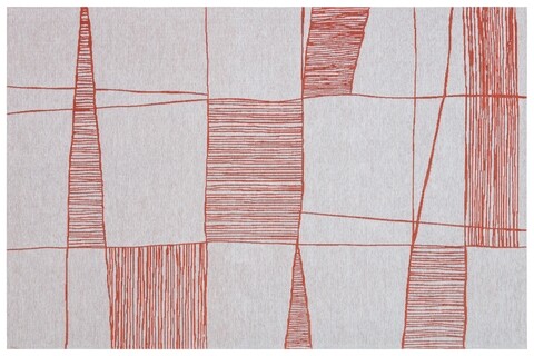 Covor Eko rezistent, PM 03 - Grey, Terra, 55% poliester, 45% bumbac, 120 x 180 cm