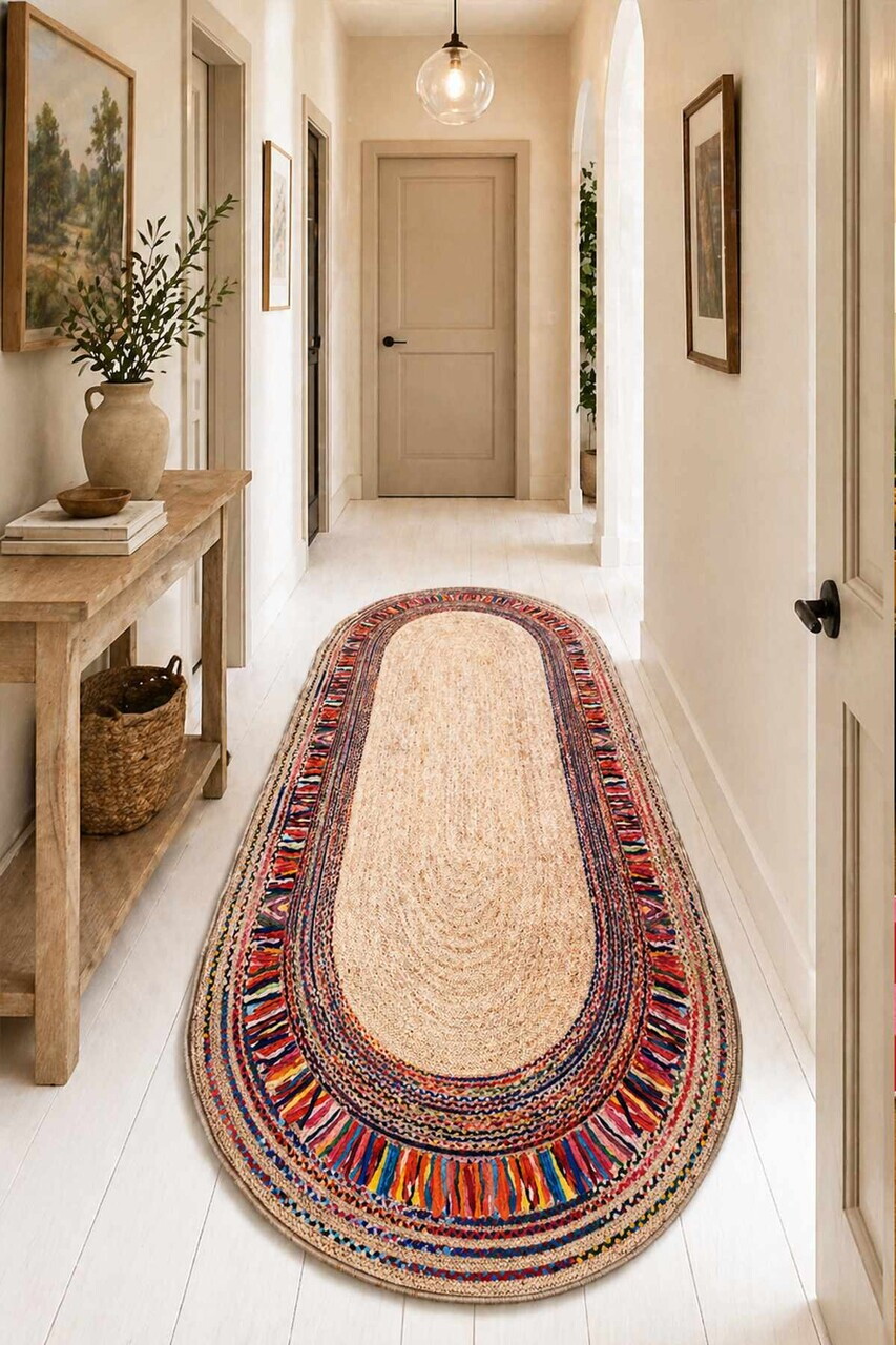 Covor, Trapezi, 160x230 cm, Multicolor — imaginea 5