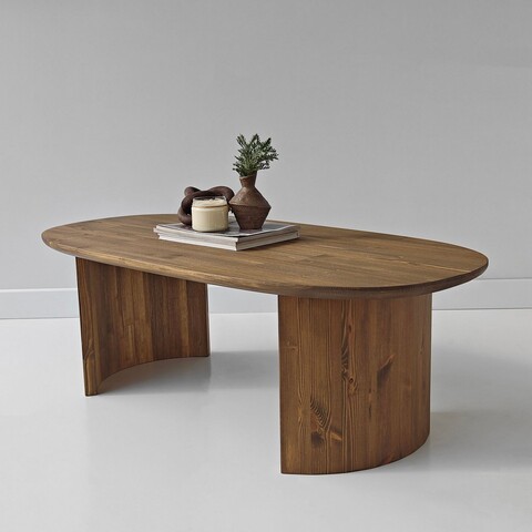 Masuta de cafea, Hanah Home, Hudson, 120x40x60 cm, Maro