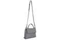 Geanta Beverly Hills Polo Club, 121, piele naturala, gri