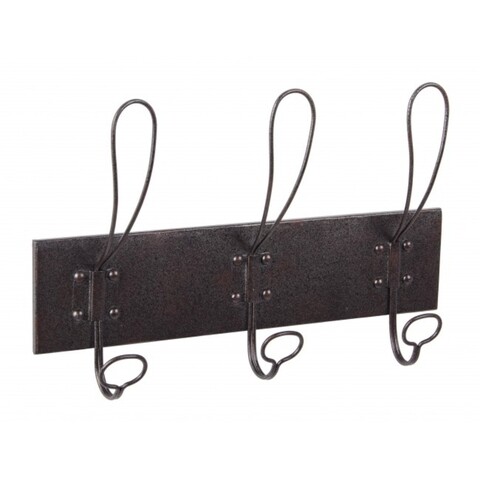 Cuier, cru, bizzotto, 3 agatatori. 42x26 cm, otel
