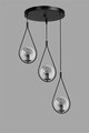 Lustra, Stala, 846STL2861, Metal, Negru