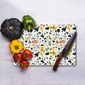 Tocător de sticlă, Hermia, 400FLR1295, Curățare ușoară, Multicolor