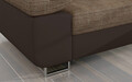 Coltar extensibil dreapta 4 locuri ELTAP, Armd-03, Armando, 289x203x85 cm, lemn/poliester, bej inchis/maro