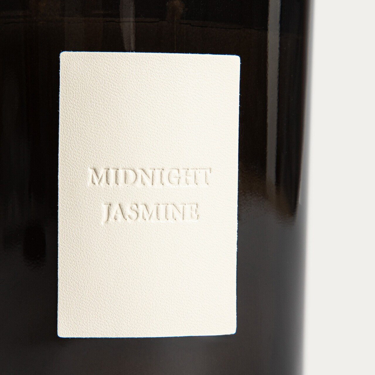 Lumanare parfumata Urban Leather, Midnight Jasmine, Homla, 380 g, ceara de soia, negru — imaginea 4