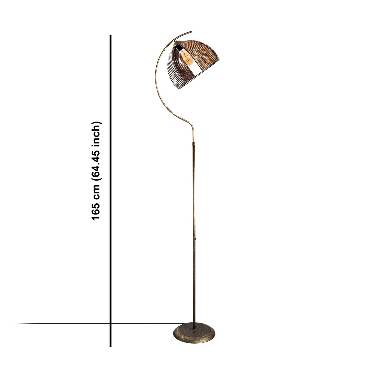 Lampadar, L'essentiel Maison, 390FLH2208, Maro antichizat - view 5