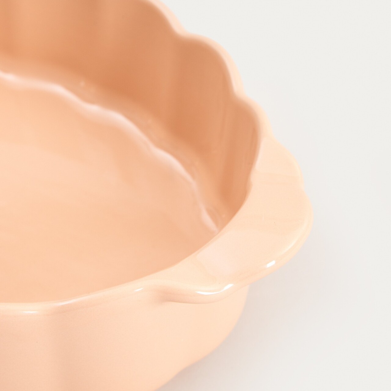 Vas de copt Brisa, Homla, 32x20x7 cm, ceramica, bej - imagine 5