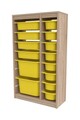 Dulap multifunctional, Estella, Montana Xs 2D4N8U, Sonomo / Galben