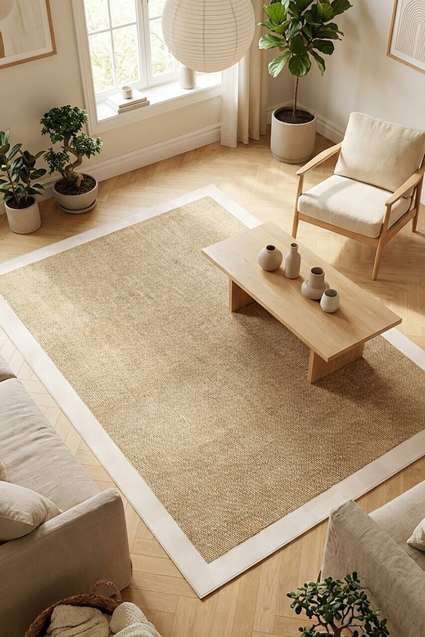 Covor, CLR-0000687-017, 160x230 cm, Poliester, Bej