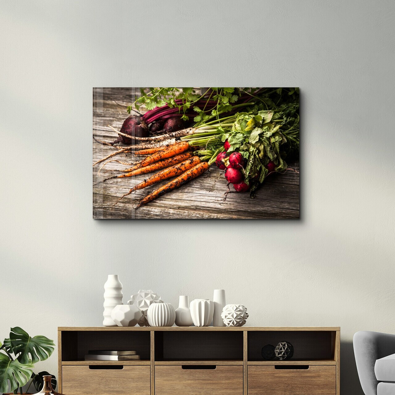 Tablou decorativ, OGLS-2016, Dimensiune: 35 x 55 cm, Multicolor — imaginea 2