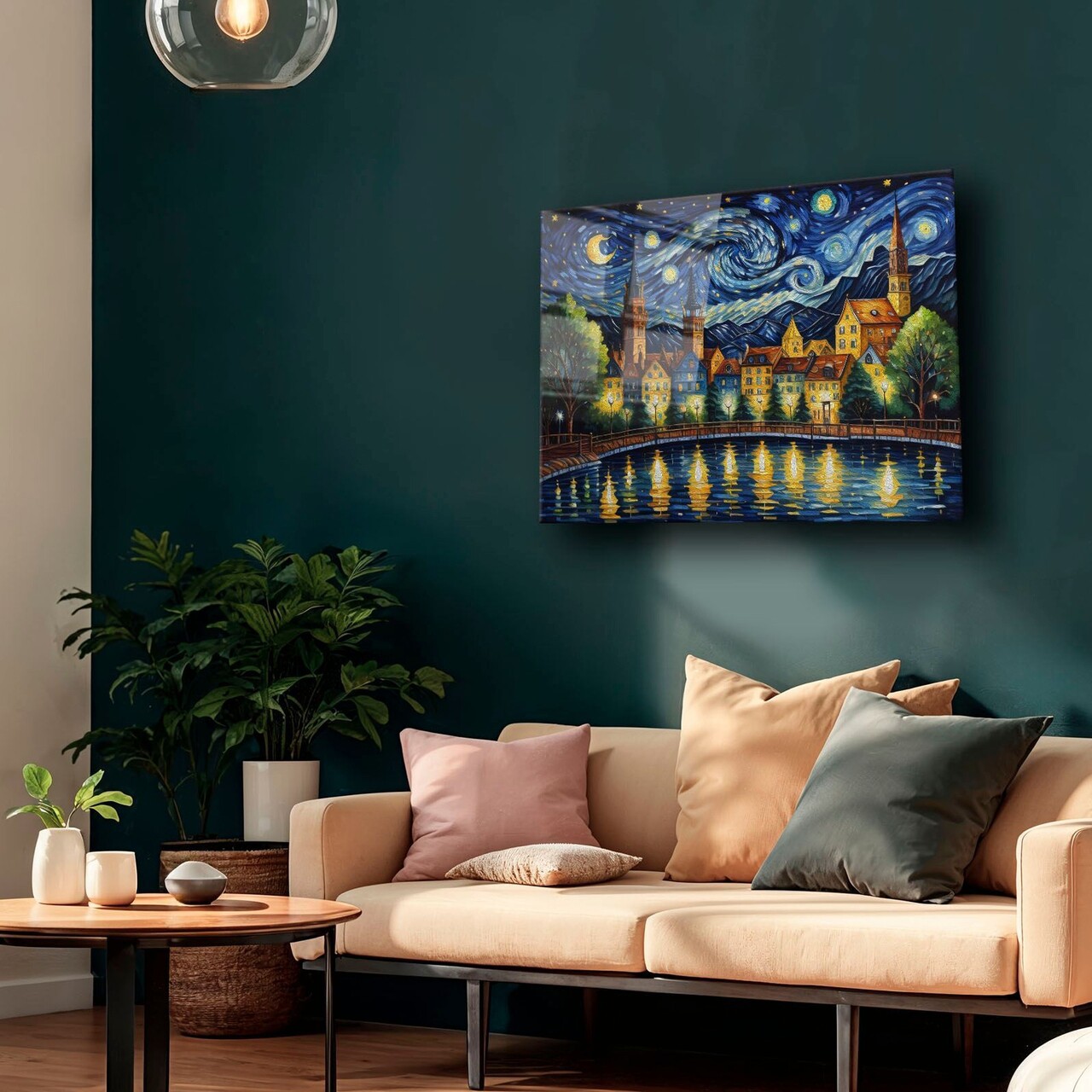 Tablou decorativ, Camtbl-041, Dimensiune: 60 x 90 cm, Multicolor - view 3