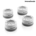 Set 4 picioare stivuibile anti-vibratii, Novib InnovaGoods, 6.7x3.5 cm