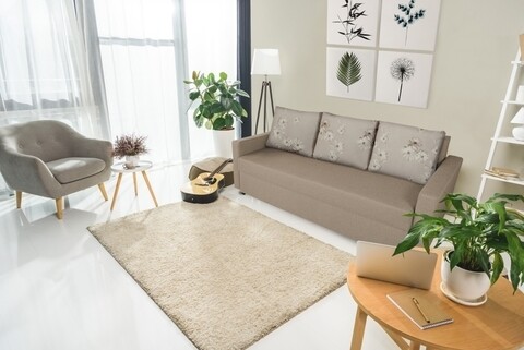 Coltar extensibil Madrid, 226x145x79 cm, 2 lazi depozitare, Reversibil, Alb/Albastru petrol Bedora