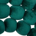 Scaun Bubble, Homla, 61x57.5x81.7 cm, metal/catifea din poliester, verde