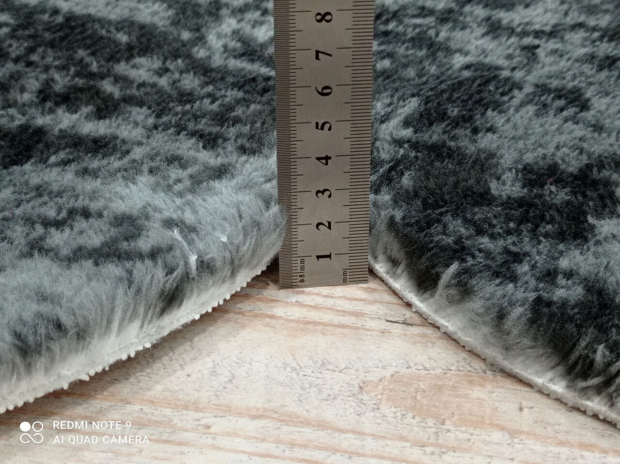 Covor, Daisy Plush Pattern, Gri inchis - 2 | YEO