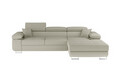 Coltar extensibil dreapta 4 locuri ELTAP, Armd-367, Armando, 289x203x85 cm, lemn/poliester, bej deschis