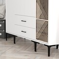 Dulap pentru haine, Hommy Craft, Kumsal STP, 160x47.5x201.4 cm, PAL, Alb