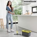 Mop cu galeata, cu tripla actiune Trimo, InnovaGoods, cap rotativ 180°, 4 L