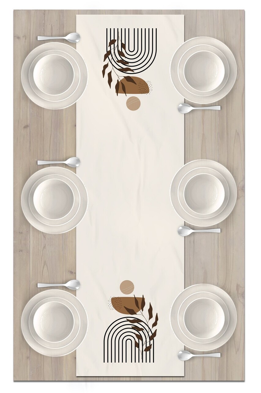 Traversa de masa, Artrunmin-25, 40x135 cm, Poliester, Multicolor — imaginea 2