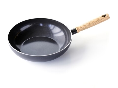 Tigaie wok, greenpan, vintage, 28 cm Ø, 3.7 l, aluminiu forjat/bachelita