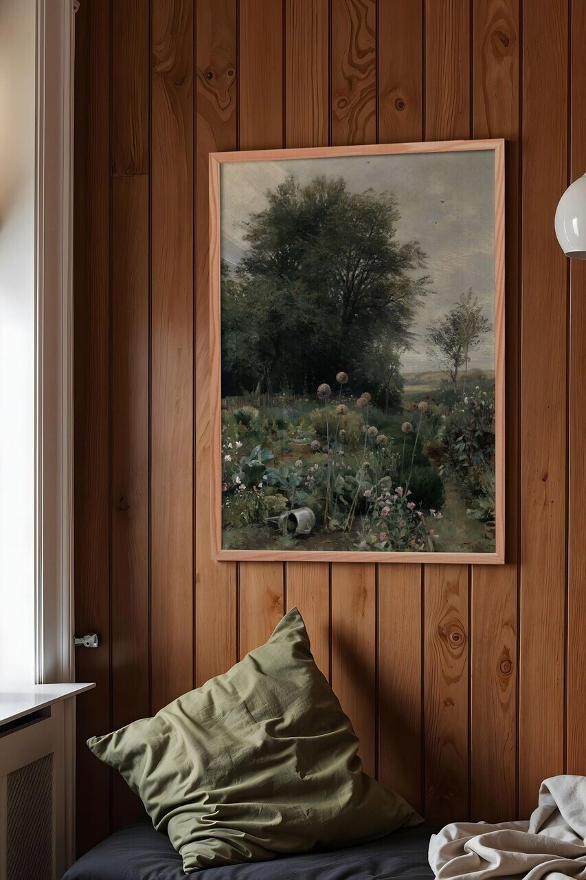 Tablou decorativ, 115027, Lemn masiv, Sticla PVC, Multicolor — imaginea 3