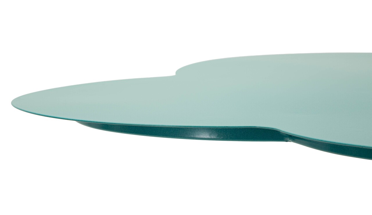 Masa de bar, Mauro Ferretti, Clox, 60x103 cm, metal, turcoaz - imagine 7