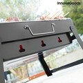 Gratar portabil pliabil pentru utilizare cu carbune, BearBQ InnovaGoods, 41x28x20 cm