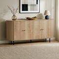 Consola, Nordure, Noble, 180x80x40 cm, Maro