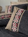Lenjerie de pat dubla, Yamka - Beige, Cotton Box, Bumbac Ranforce