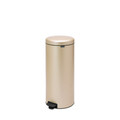 Cos de gunoi cu pedala, Brabantia, NewIcon Metallic Gold, 30 L, 38x29.3x67.9 cm, otel, auriu