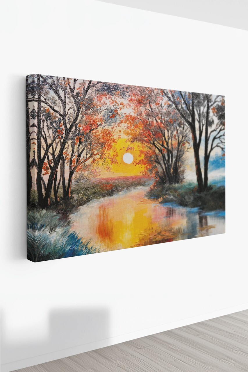 Tablou decorativ, Ersyfdc166, 70 x 100 cm, Multicolor - view 2