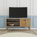 Comoda TV, Mezza, Retro 1552, 90 x 44.6 x 29.5 cm, pal melaminat, stejar