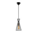 Lustra, Fulgor, 942FLG1613, Metal, Negru/Maro antic