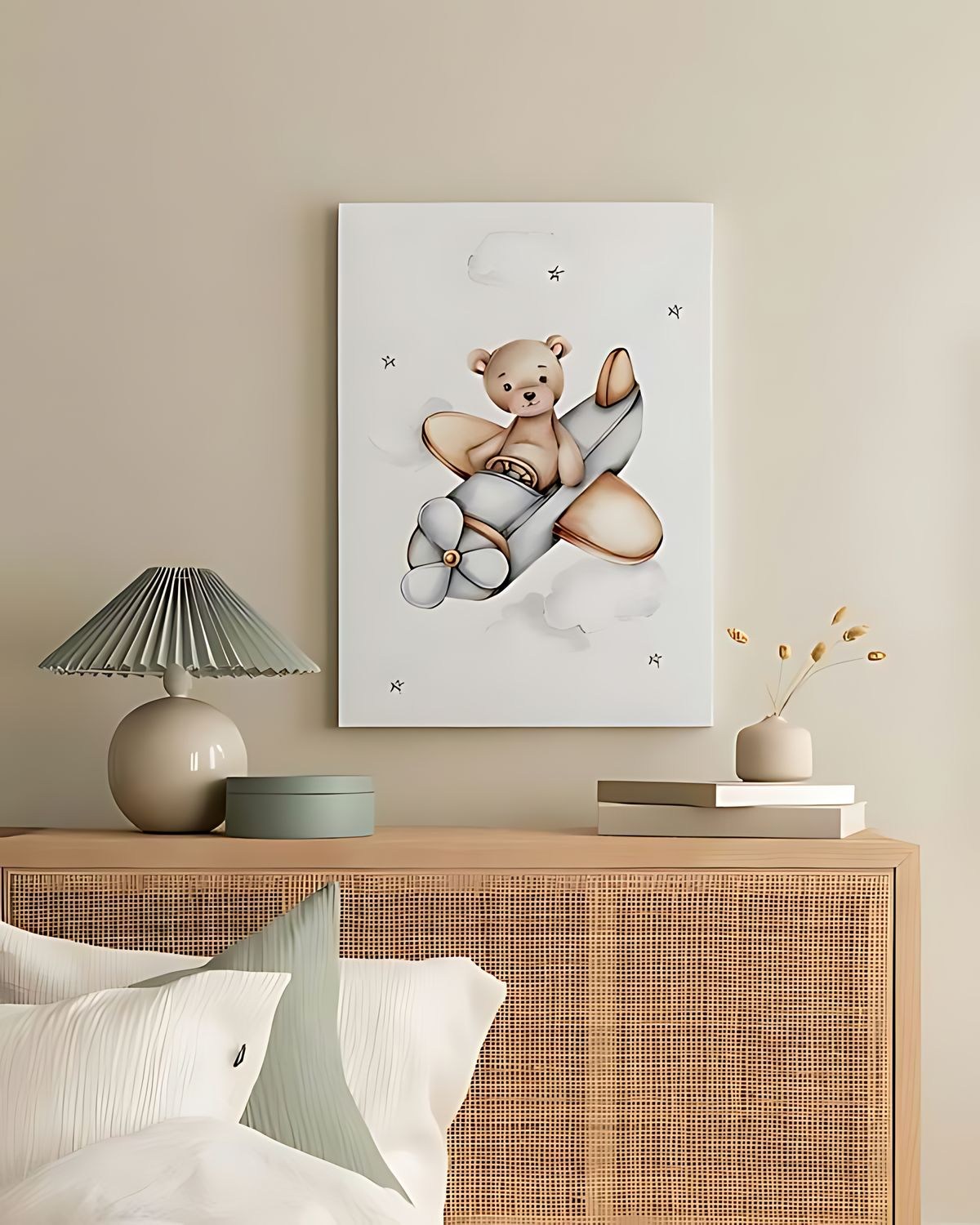 Tablou decorativ, Artcanvas55, Canvas, Dimensiune: 40 x 60 cm, Multicolor