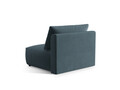 Modul pentru canapea, 1 loc, Chris-184, Micadoni Home, 105x100x80 cm, catifea, albastru pastel