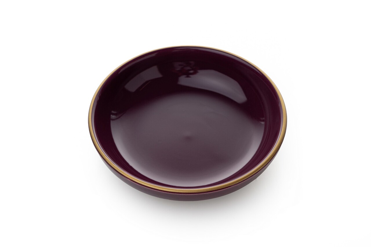 Set boluri ceramice pentru sos, Hermia, 275KRM1463, Antibacterian, Mov - imagine 4