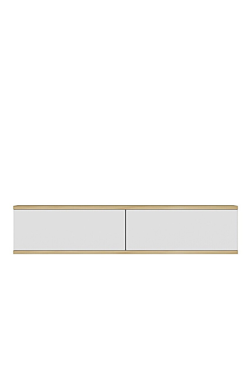 Dulap, Hanah Home, Aplos 120, 120x25.5x29.6 cm, Stejar Safir / Alb — imaginea 5