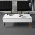 Set mobilier living, Hommy Craft, Best, Alb
