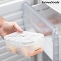 Set 3 caserole pentru vidat si pompa manuala Vacse InnovaGoods, 600 ml / 1 L / 1.2 L