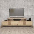 Comoda TV, Hommy Craft, Eylul, 168x39x51 cm, PAL, Stejar