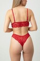 Set lenjerie intima sutien si chiloti, 999MRE1705 - 80, Miorre, 90% poliamida/10% elastan, Rosu