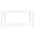 Set mobilier gradina/terasa Haven, 5 piese, aluminiu, alb