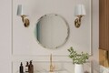 Oglinda decorativa, Siam, Ozze, 60x60x2.2 cm, Marmura