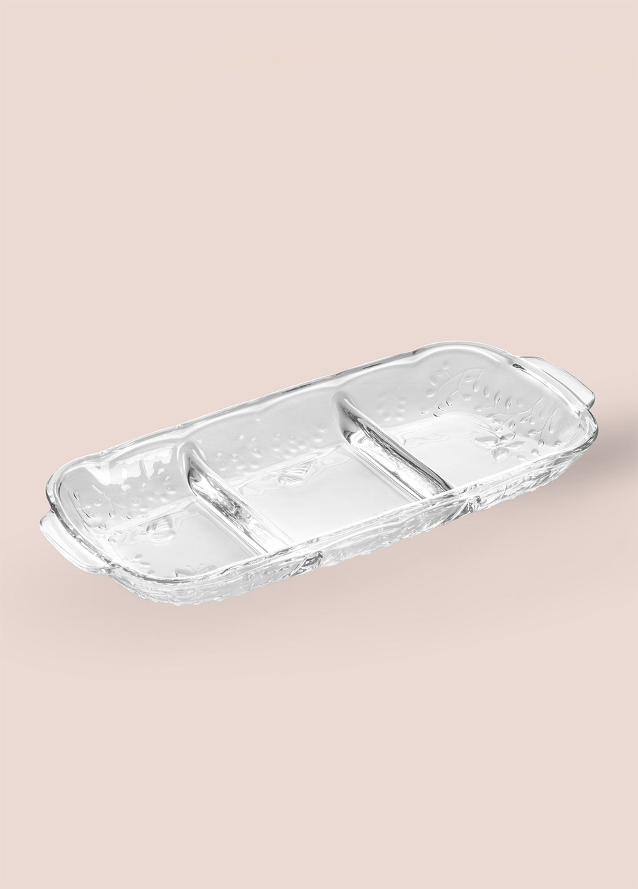 Platou servire desert, Hermia, 280TMA2245, Transparent - view 4