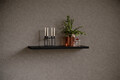 Raft de perete ADRK, Andrea, 100x26 cm, MDF/PAL laminat, negru mat