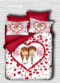 Lenjerie de pat pentru o persoana, 109, Pearl Home, Poliester Satinat