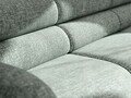 Modul canapea dreapta 1 loc, Neo, Micadoni Home, 110x100x83 cm, tesatura Chenille Silencio, albastru muted